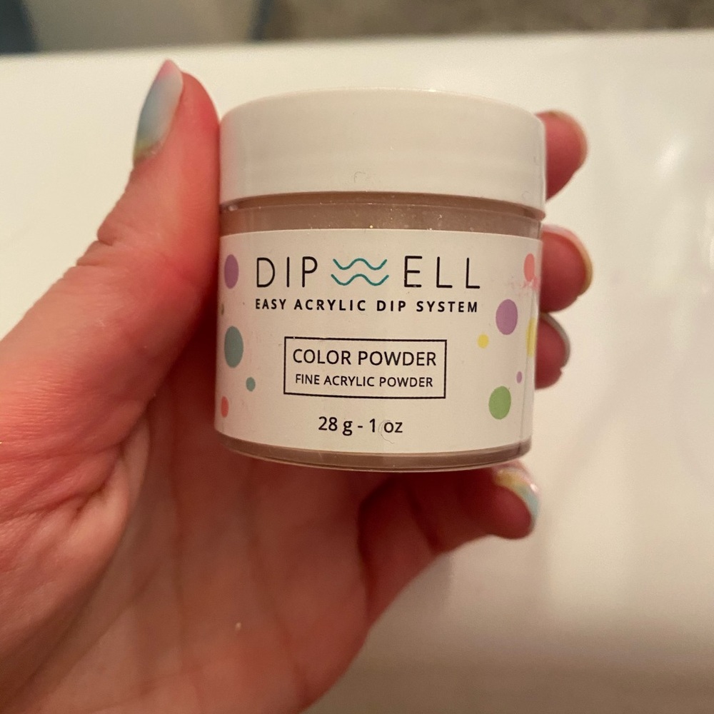 Dip well dip powder